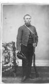 Isaac Mickey - A Civil War Soldier - ca. 1865.