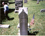 Picture of Tombstone for Hannah Geary Henry.