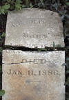 William Jewel tombstone.