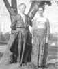 Cora Lee Jewell King and her mother Martha Gordon.