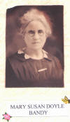 Photograph of Mary Susan Doyle Bandy 1858-1935 granddaughter of John Jewell.