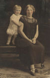 Sammie Lipscomb Bayless Little with oldest son, Adrian (my father).