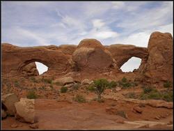 The Windows at Arches National Park.
