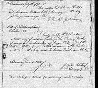 Solomon Phillips Marriage Record.