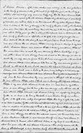 From Solomon Phillips Revolutionary War Pension File - Statement by his brother-in-law.