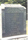 Tombstone SHERMAN Chester 1831-1910 His Wife Jane E. (Rublee) 1840-1865 His Wife Sarah S. (Place) 1840-1914 David C. 1879-1930.