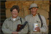 Picture of Pat and Jim Geary at Grand Canyon NP.