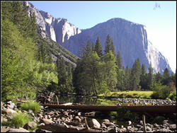 El Capitan in Yosemite National Park.